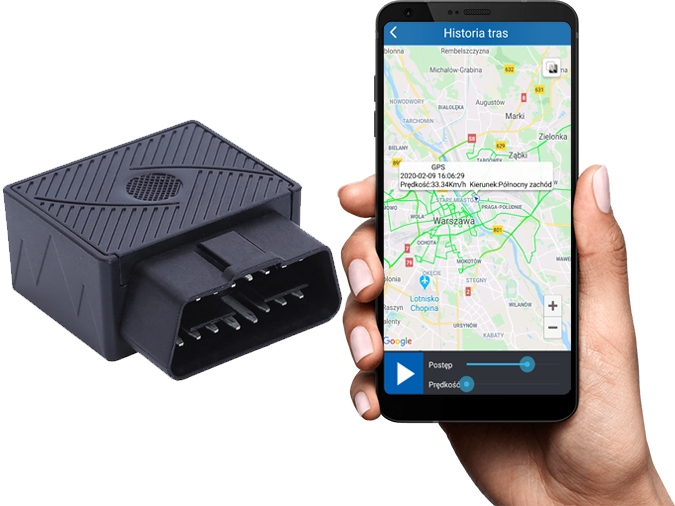 Lokalizator GPS MK08 OBD nowsza wersja