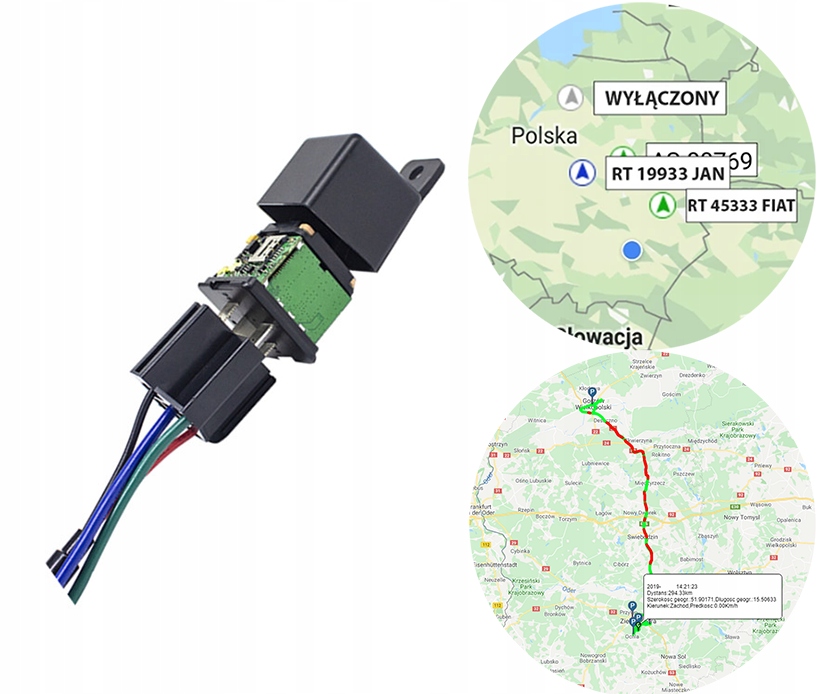 Lokalizator GPS MK67 aktualna wersja